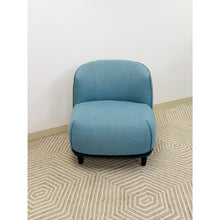 Load image into Gallery viewer, Costal Modern Blue Upholstered Accent Chair Living Room Bedroom Comfortable
