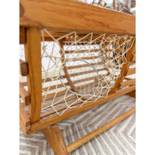 Load image into Gallery viewer, Faux Lobster Trap Coffee Table Nautical Coastal Rustic Accent Table
