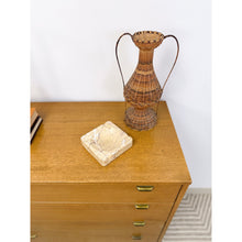 Load image into Gallery viewer, Stanley Blonde Tallboy Dresser Mid-Century Wood Bedroom Storage 36" Wide
