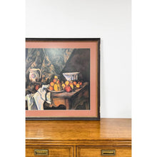 Load image into Gallery viewer, Vintage Paul Cezanne Matted Framed Large Print Still Life W/Apples and Peaches
