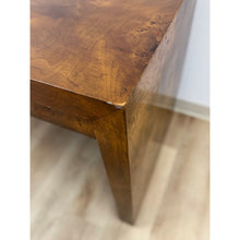 Load image into Gallery viewer, Rare Vintage Hekman MCM Burlwood Desk with Three Drawers Mid Century Collectable
