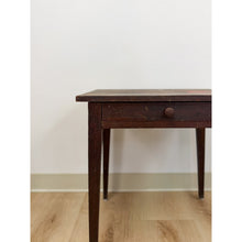 Load image into Gallery viewer, Antique Rustic Distressed Walnut End Table Vintage Accent Side Table
