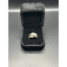 Load image into Gallery viewer, Tiffany And Co Sterling Silver Ring With 18k Gold Inlay 5.3 Grams
