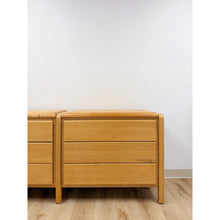 Load image into Gallery viewer, Custom Oak 6-Drawer Dresser Butcher Block Top Vintage Handcrafted Bedroom Piece
