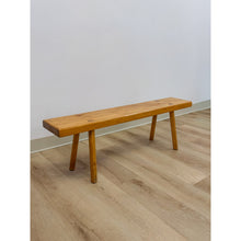 Load image into Gallery viewer, Hagerty Handmade Pine Bench Rustic Colonial Farmhouse Vintage Entryway Seating
