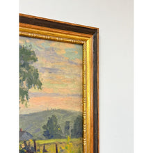 Load image into Gallery viewer, Impressionist Landscape Ralph L. Senecal Signed Oil Board Rural Road Framed
