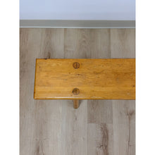 Load image into Gallery viewer, Hagerty Handmade Pine Bench Rustic Colonial Farmhouse Vintage Entryway Seating
