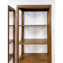 Load image into Gallery viewer, Drexel MCM Transitional Bookcase Pair Solid Wood Vintage Mid-Century Storage
