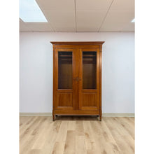Load image into Gallery viewer, Vintage Wardrobe Grange French Antique Style Locking Bronze Dowel Armoire
