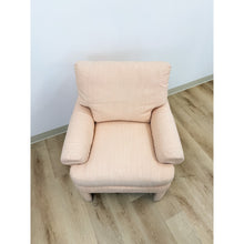 Load image into Gallery viewer, Vintage Drexel Heritage Pink Upholstered Armchair Post Modern, Hollywood Regency
