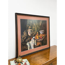 Load image into Gallery viewer, Vintage Paul Cezanne Matted Framed Large Print Still Life W/Apples and Peaches
