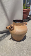 Load and play video in Gallery viewer, Handmade Ram Pottery Vessel

