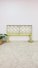 Load and play video in Gallery viewer, Queen Henry Link Faux Bamboo Headboard
