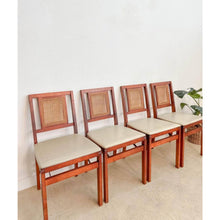 Load image into Gallery viewer, Set Of Four Stakmore Cane Chairs
