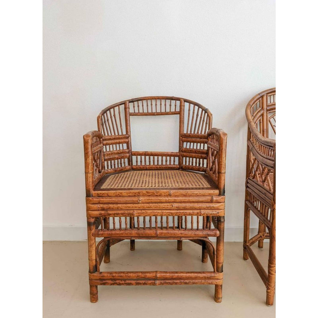 Single Brighton bamboo chair
