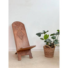 Load image into Gallery viewer, Carved Solid Wood African Chair
