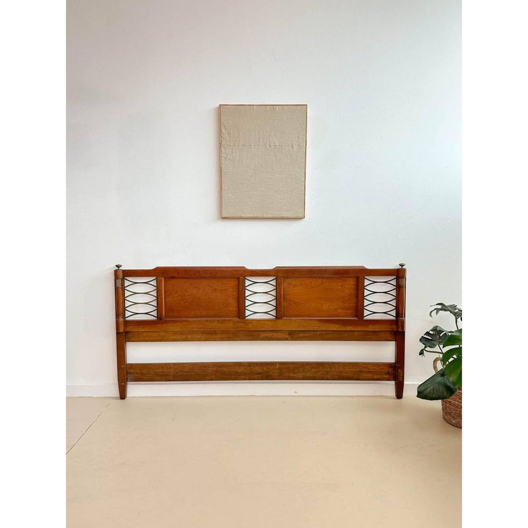 King Mid Century Headboard