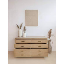 Load image into Gallery viewer, Oak Mid Century Dresser
