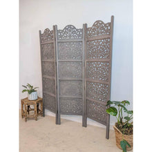 Load image into Gallery viewer, Carved Wood Room Divider
