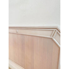 Load image into Gallery viewer, Queen Coastal Rattan Ribbed Headboard
