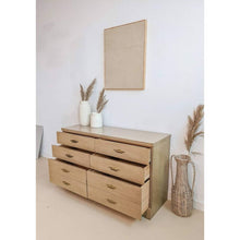 Load image into Gallery viewer, Oak Mid Century Dresser
